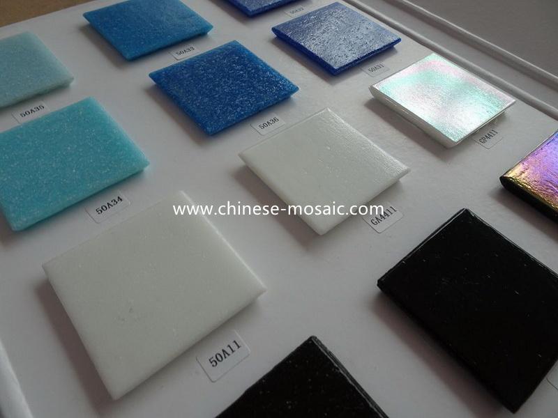 48x48mm common glass mosaic tile