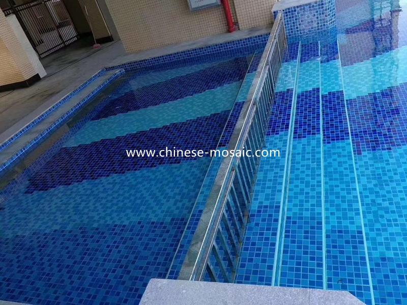 swimming pool tile mosaic