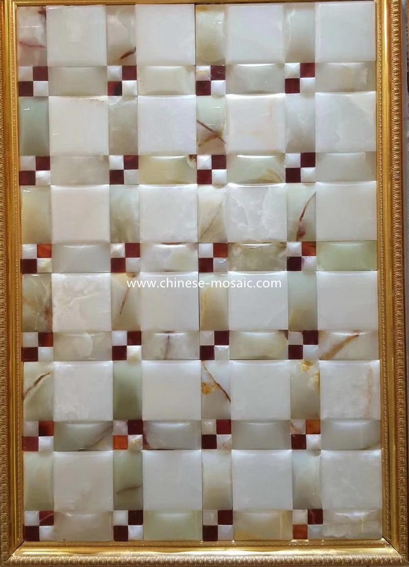 jade stone tile mosaic