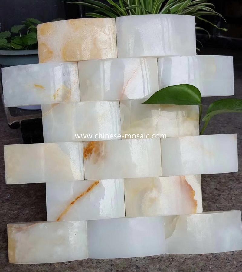 Chinese jade stone mosaic tile supplier