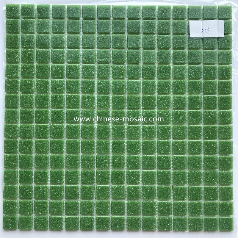 green pool glass mosaic