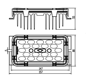 Garden light LED module