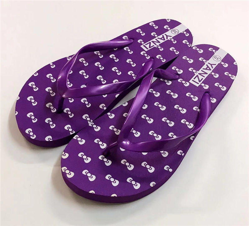 Bowknot Printing Slipper