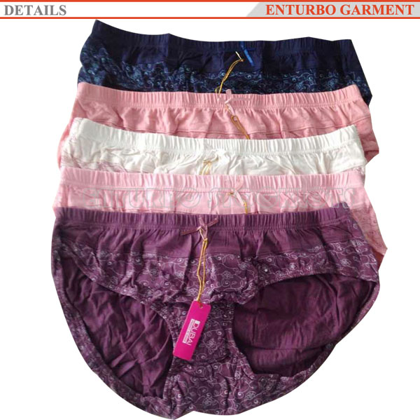 Ladies 100% cotton panty