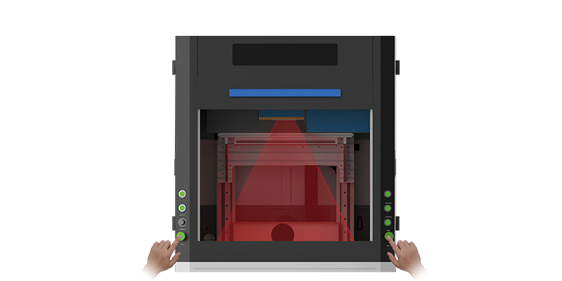 Large format CO2 laser marking machine