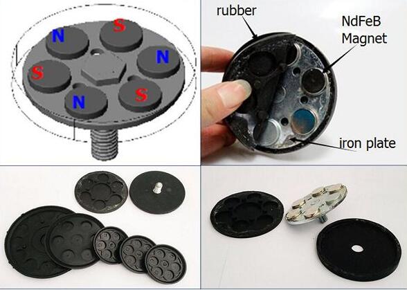 Rubber Coated Magnets manufacturer