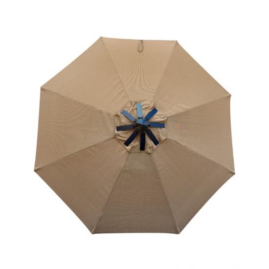 Offset Patio Umbrella with Lights Offset Patio Umbrella with Lights