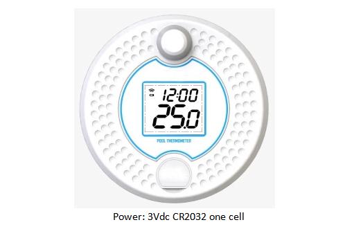 Floating Thermometer LCD