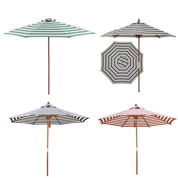 10 Foot Wooden Market Umbrella 10 Foot Wooden Market Umbrella