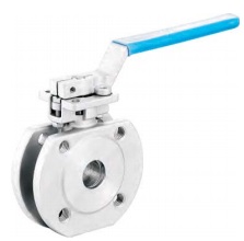 Wafer type ball valve