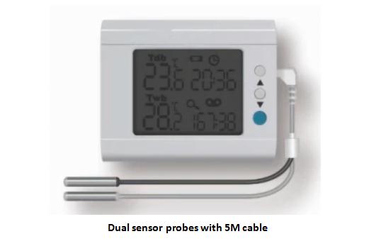 Dry Wet Thermometer Recorder Planting Warehouse 