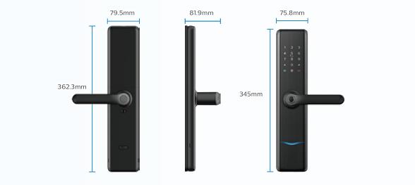 Mortise Smart Lock Door