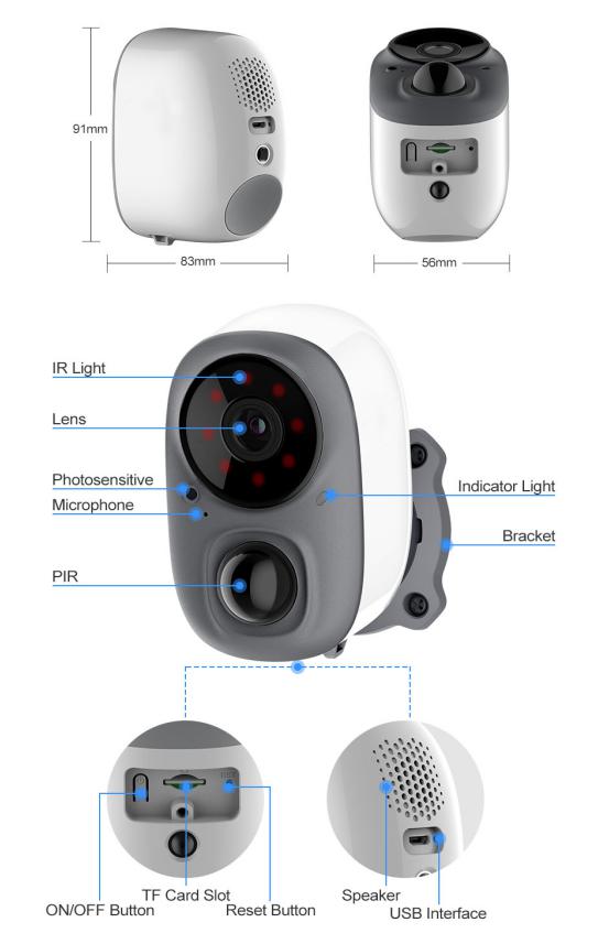 AI Recognition Smart Wifi Camera china