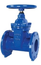 Cast iron non rising stem gate valve