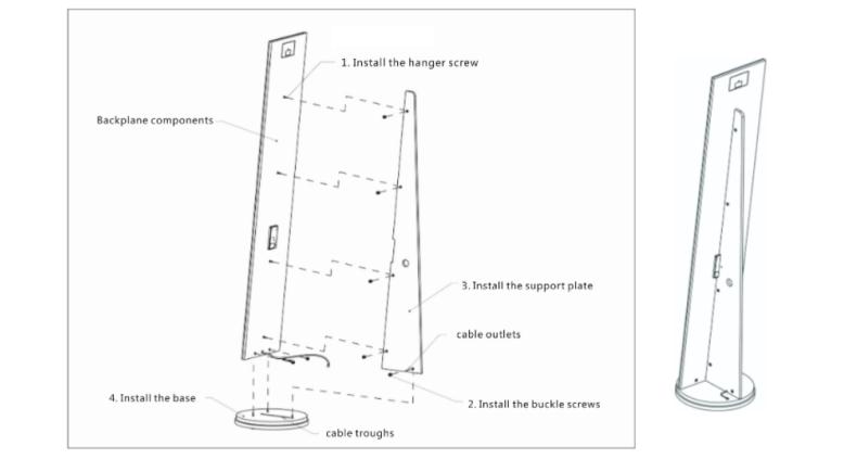 HD Smart Full Length Mirrors LED