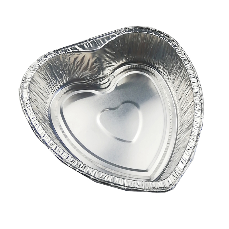 heart-shape aluminum cup