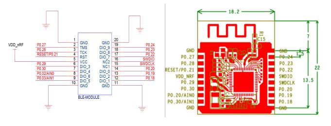 BLE I2C ADC Smart Modules 