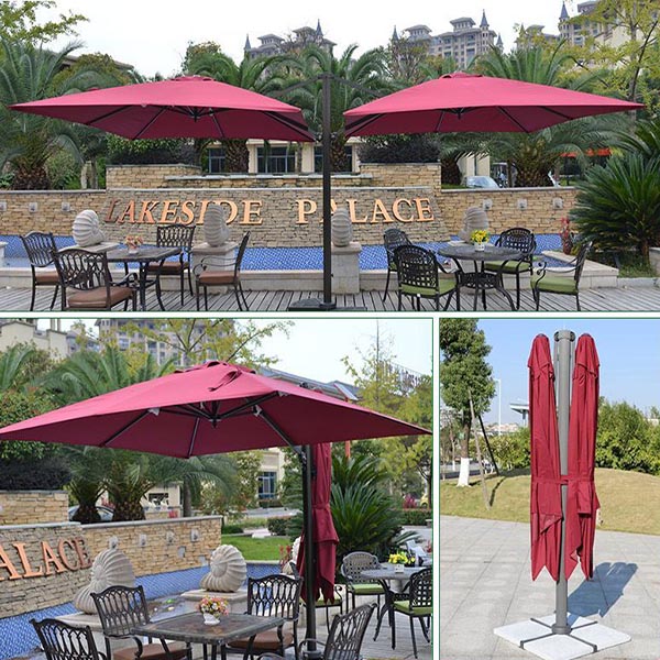 Double Canopy Garden Parasol Double Canopy Garden Parasol