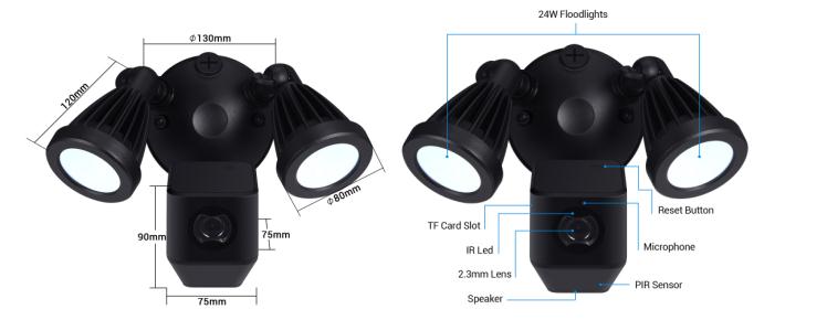 Outdoor Floodlight Camera