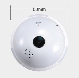 TF Card Bulb WIFI IP Camera