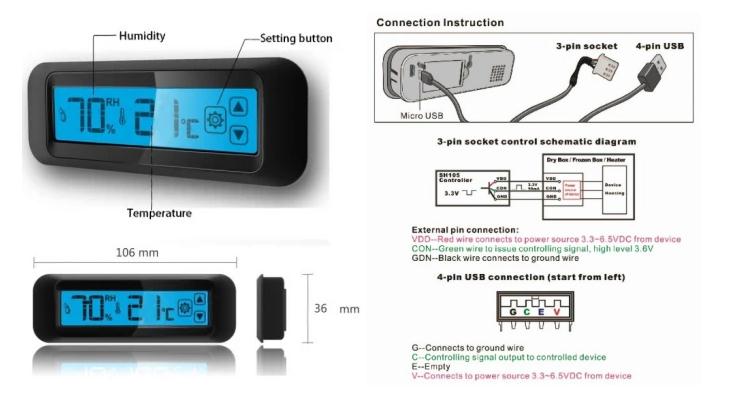 Industrial Temperature Humidity Controller