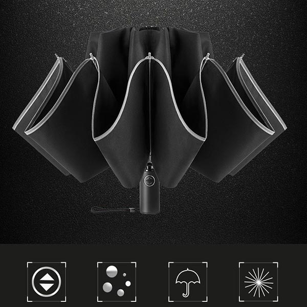backwards folding umbrella backwards folding umbrella