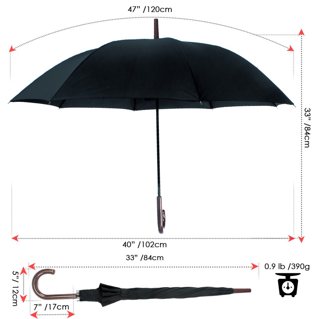 black walking stick umbrella black walking stick umbrella