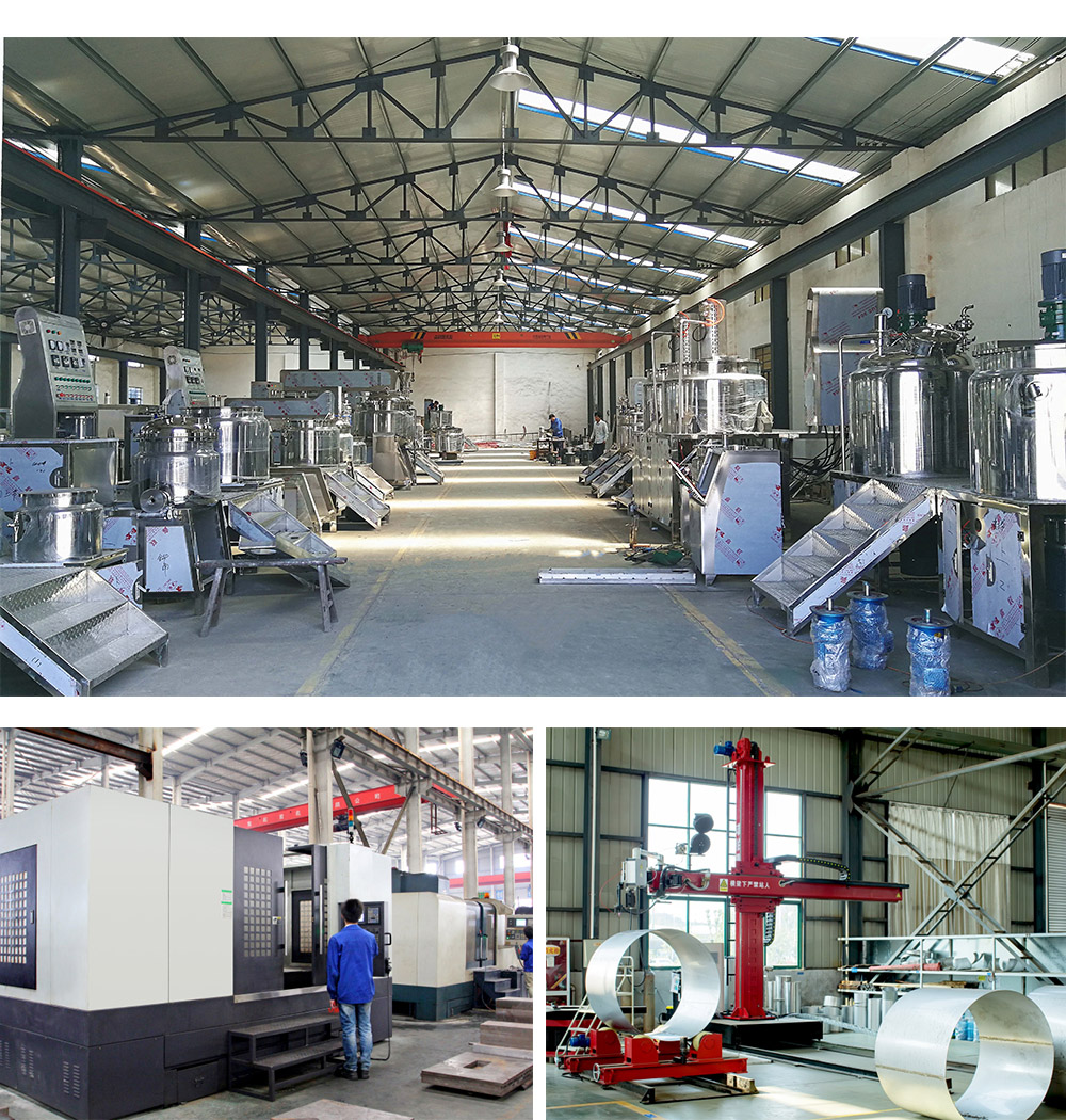 Factory of Emulsfiying Homogenizing mixer