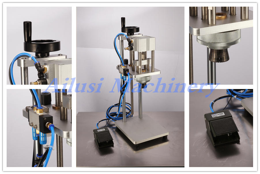 Perfume bottle Crimping Machine