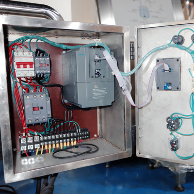 electrial box inside of soap mixer electrial box inside of soap mixer