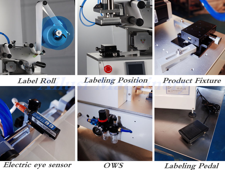 Details of Flat Surface Label Applicator