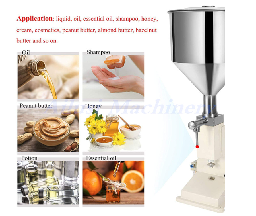 Manual Lotion Filling Machine