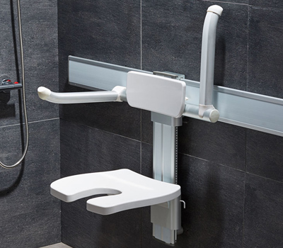 foldable shower chair u-shaped cutout with support arms foldable shower chair u-shaped cutout with support arms