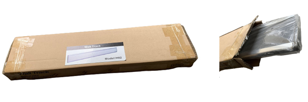 carton packing of wall track H02 carton packing of wall track H02