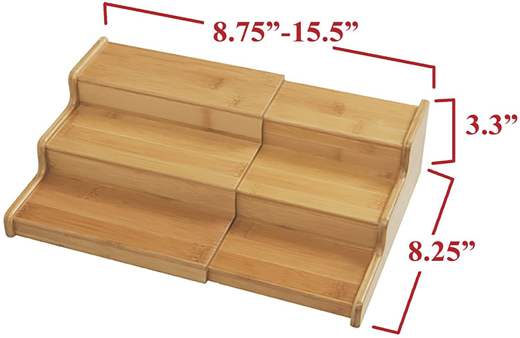 3 Layers Bamboo Spice Rack 3 Layers Bamboo Spice Rack