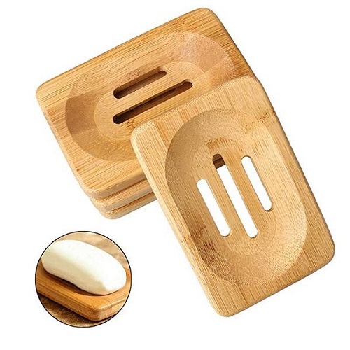 Bamboo soap bar box