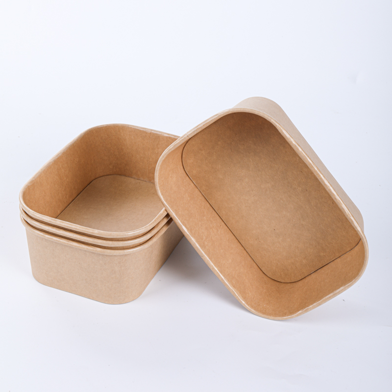 Ice cream kraft paper container