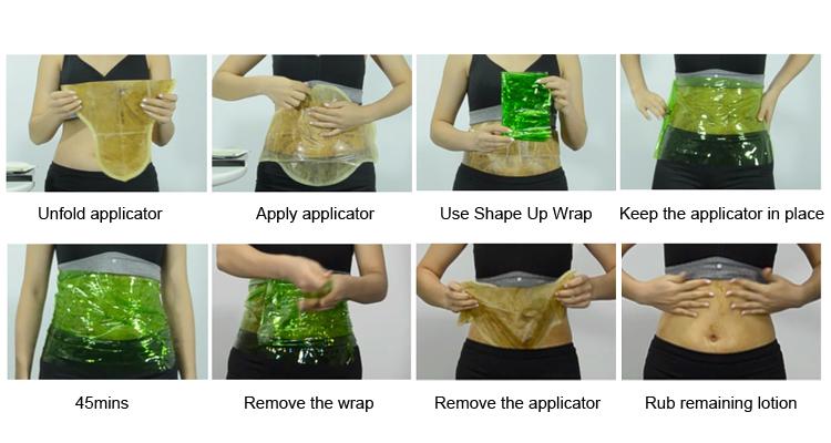 how to use neutriherbs body wrap