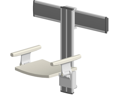 bathroom wall hung seat with grips bathroom wall hung seat with grips