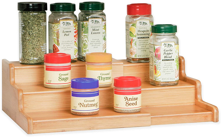 Bamboo Spice Rack