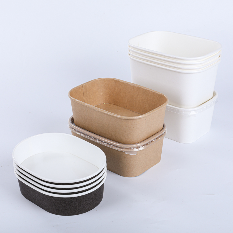 Large capacity bagasse paper bowl