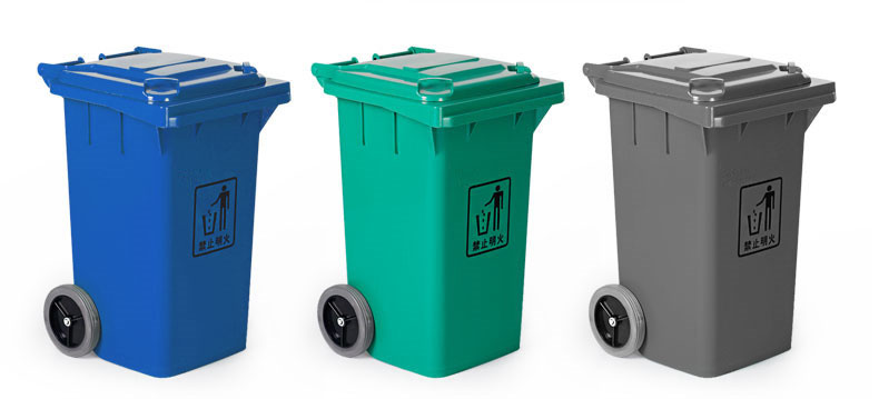 garbage bins on wheels