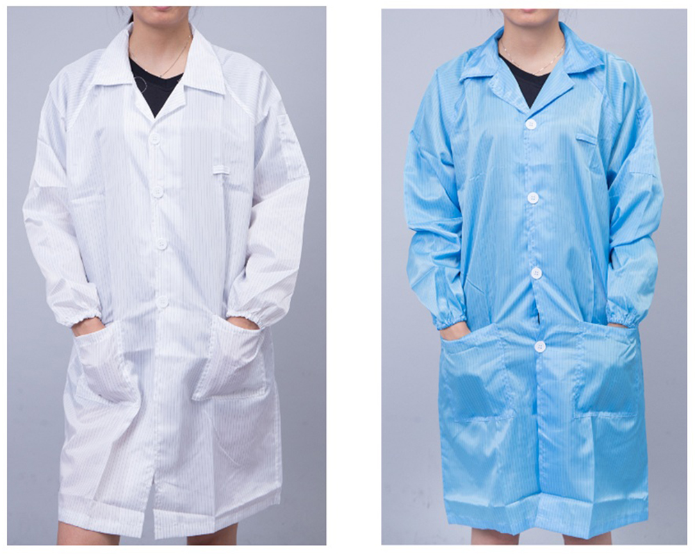 Reusable Cleanroom ESD Safe Lab Coats Reusable Cleanroom ESD Safe Lab Coats