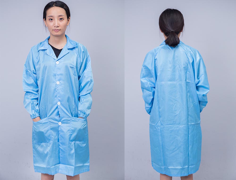 Reusable Cleanroom ESD Safe Lab Coats Reusable Cleanroom ESD Safe Lab Coats