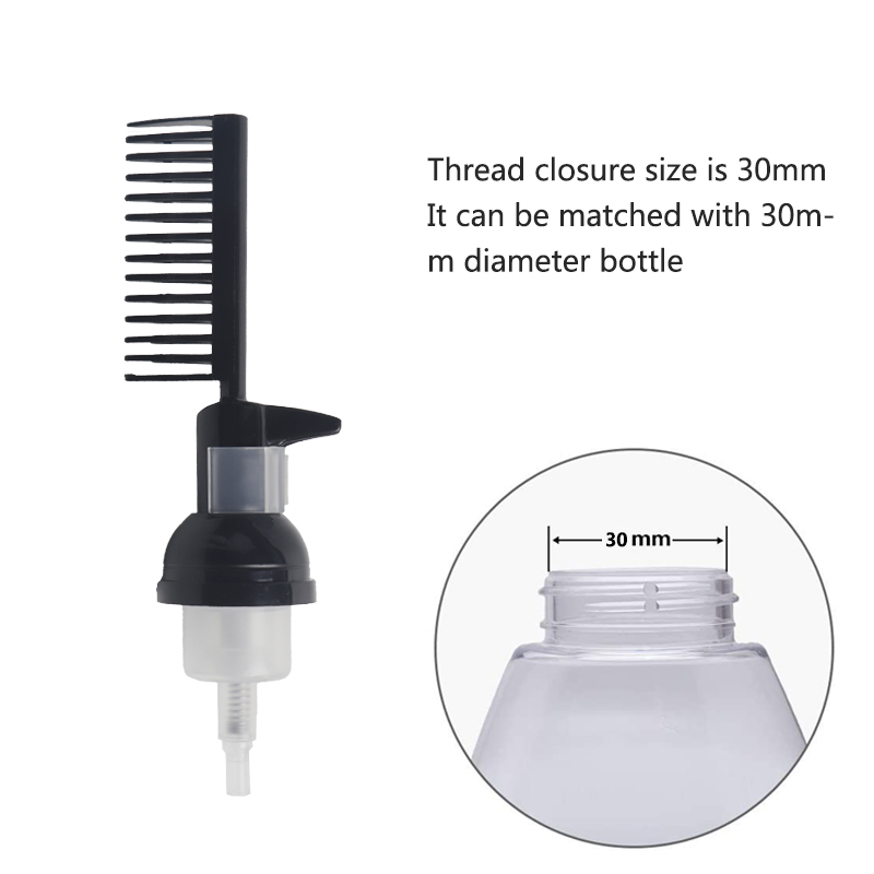 30mm foam pump head with comb manufacturer 30mm foam pump head with comb manufacturer