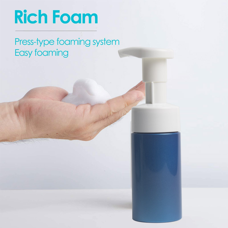 china press type white foam pump