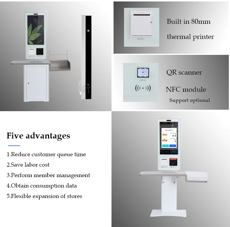 Moduler design self payment kiosks Moduler design self payment kiosks