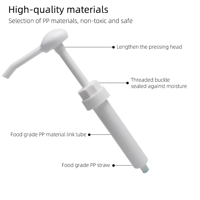 PP food grade syrup dispenser pump PP food grade syrup dispenser pump