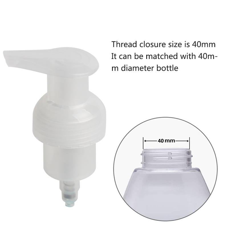 40mm locakable foam soap pump head