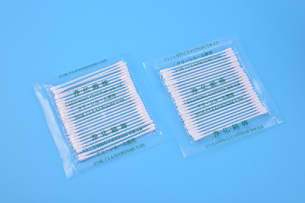 Lint Free Double Cotton Head Cleanroom Swab Lint Free Double Cotton Head Cleanroom Swab